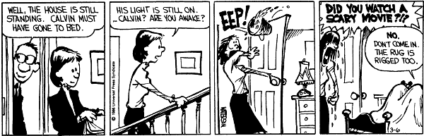 Calvin and Hobbes comic
