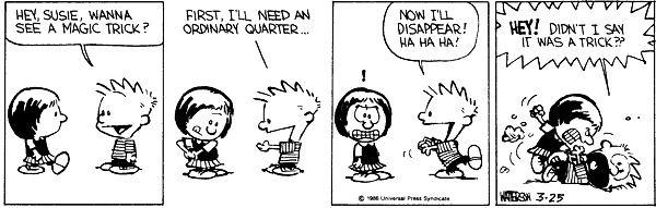Calvin and Hobbes comic