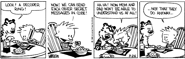 Calvin and Hobbes comic