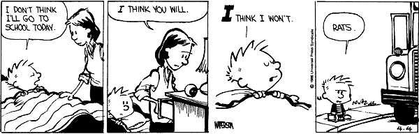 Calvin and Hobbes comic