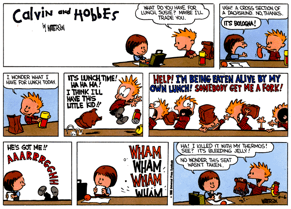 Calvin and Hobbes comic