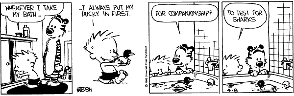 Calvin and Hobbes comic