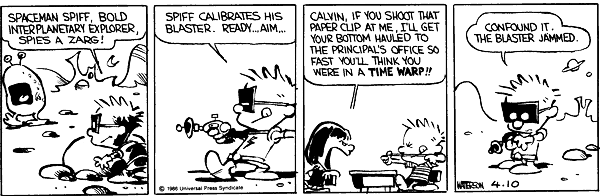 Calvin and Hobbes comic