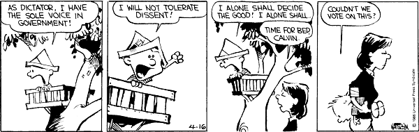 Calvin and Hobbes comic