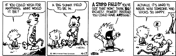 Calvin and Hobbes comic