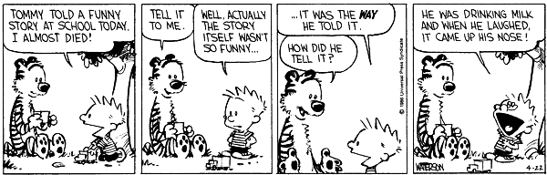 Calvin and Hobbes comic