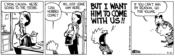 Calvin and Hobbes comic