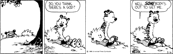 Calvin and Hobbes comic