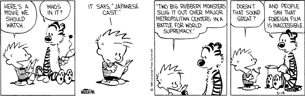 Calvin and Hobbes comic