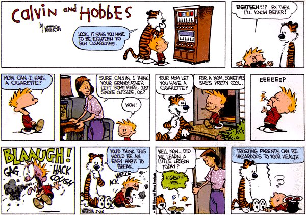Calvin and Hobbes comic