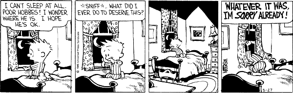 Calvin and Hobbes comic