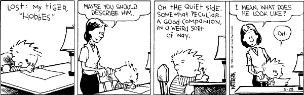 Calvin and Hobbes comic