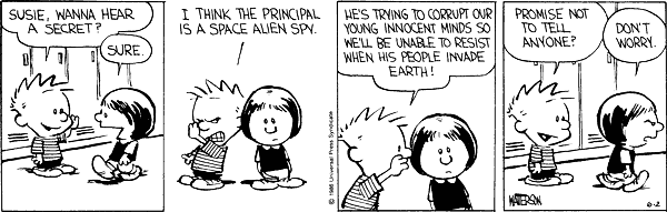 Calvin and Hobbes comic