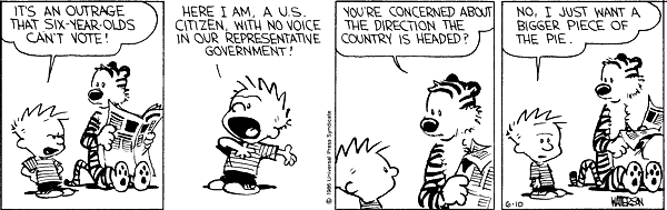 Calvin and Hobbes comic