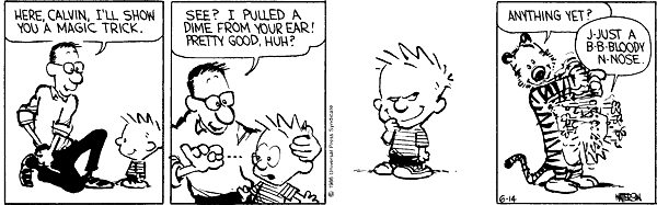 Calvin and Hobbes comic