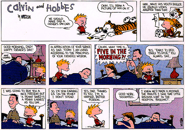 Calvin and Hobbes comic
