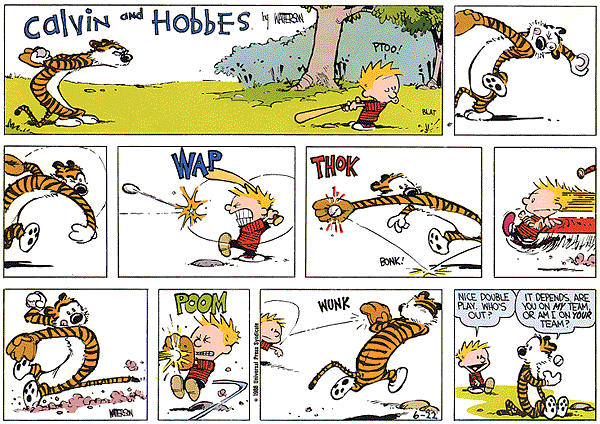 Calvin and Hobbes comic