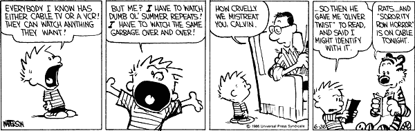 Calvin and Hobbes comic