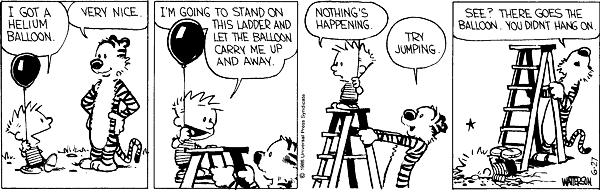 Calvin and Hobbes comic