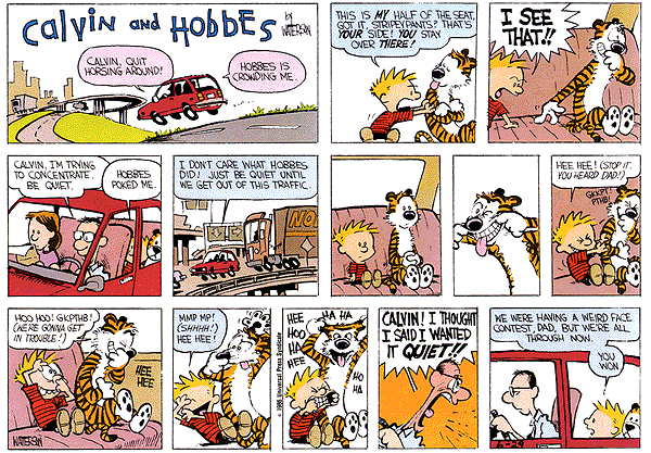 Calvin and Hobbes comic