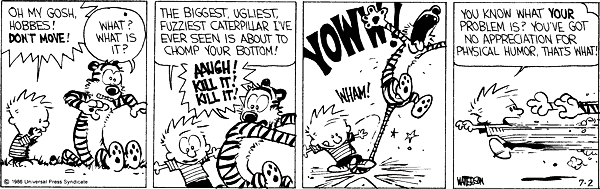 Calvin and Hobbes comic