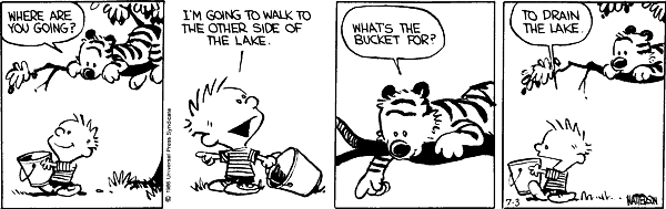 Calvin and Hobbes comic