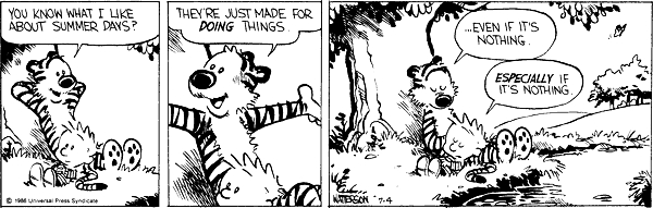 Calvin and Hobbes comic