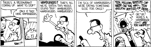 Calvin and Hobbes comic