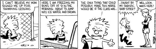 Calvin and Hobbes comic