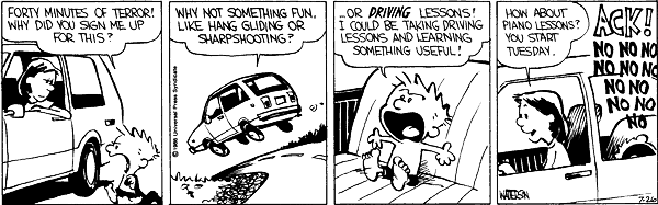Calvin and Hobbes comic