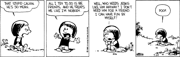 Calvin and Hobbes comic