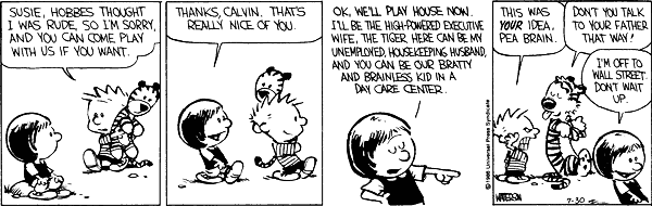Calvin and Hobbes comic