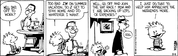 Calvin and Hobbes comic