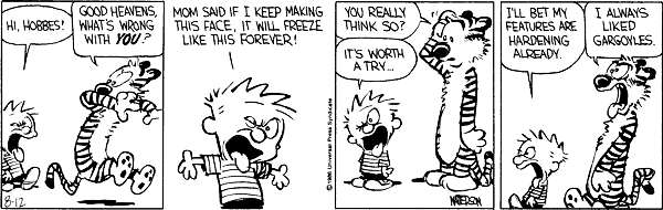 Calvin and Hobbes comic