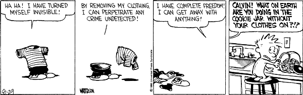 Calvin and Hobbes comic