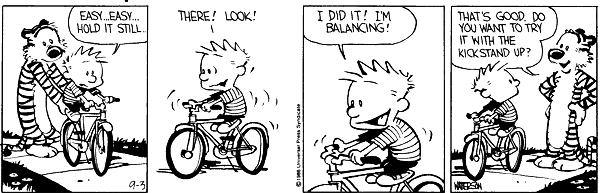 Calvin and Hobbes comic