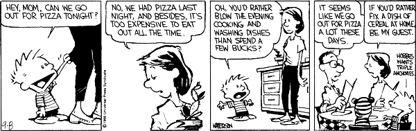 Calvin and Hobbes comic