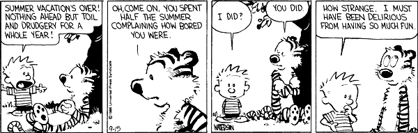 Calvin and Hobbes comic