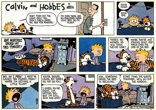 Calvin and Hobbes comic