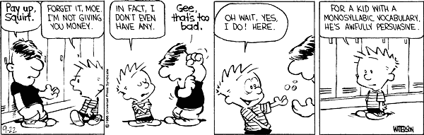 Calvin and Hobbes comic