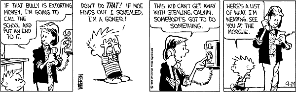Calvin and Hobbes comic