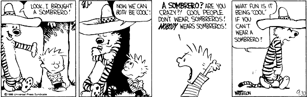 Calvin and Hobbes comic