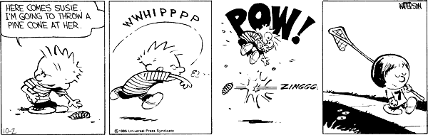 Calvin and Hobbes comic