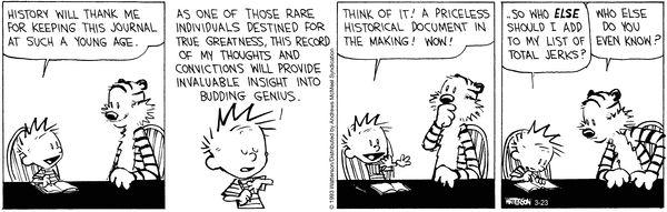Daily Calvin & Hobbes